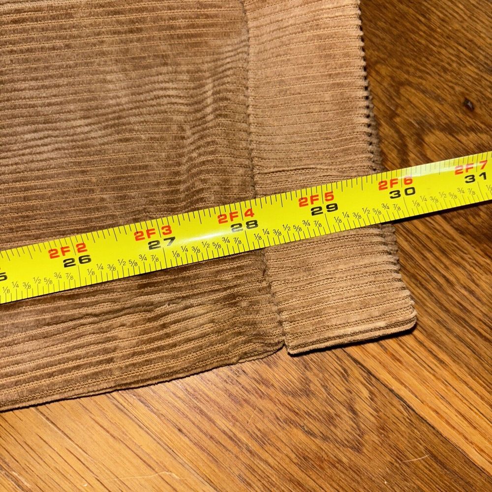 Brooks Brothers 346 Corduroy Pants Mens 35 X 30 Brown Pleated‎ Cuffed Preppy - Picture 5 of 7